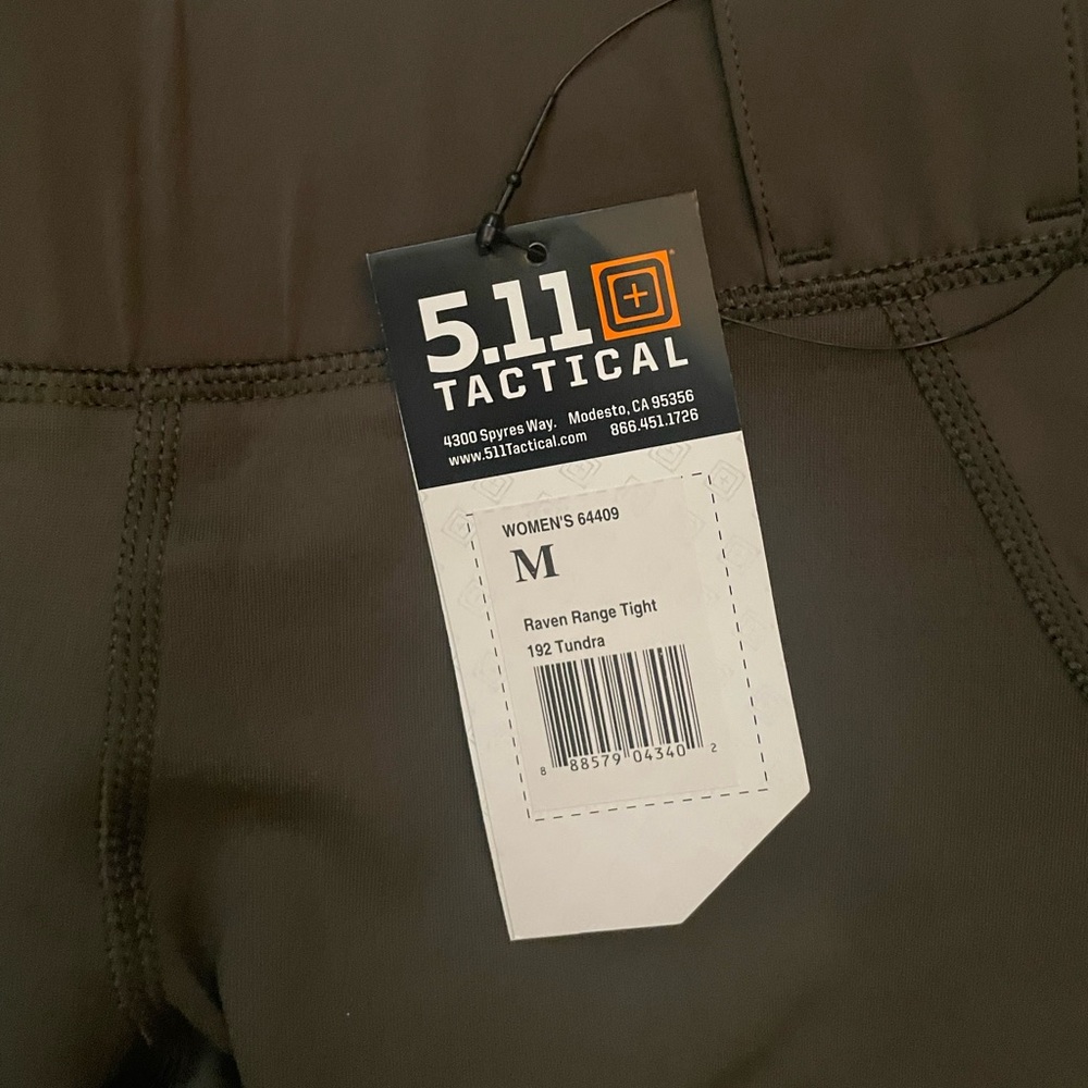 5.11 Tactical - Womens Range Tight - size M - Olive green